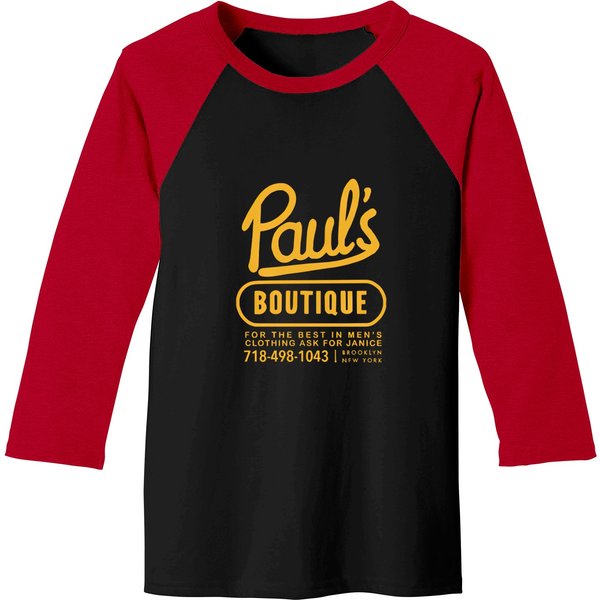 Beastie Boys Pauls Boutique Beastie Baseball Tees-image