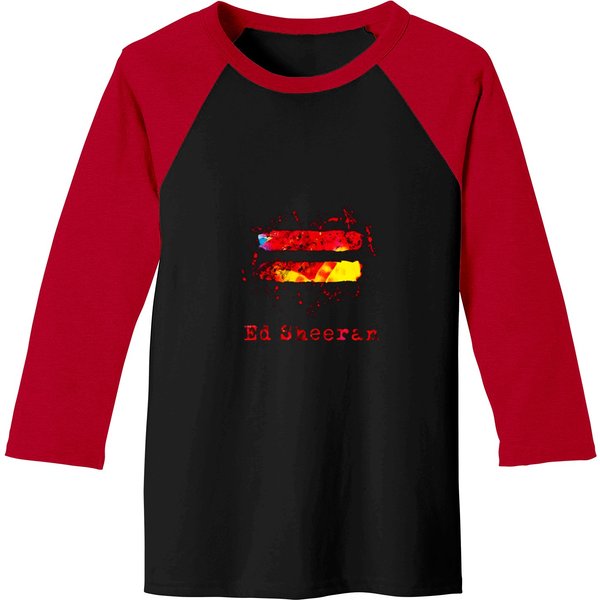 Ed Sheeran Artist Country Music Baseball Tees-image