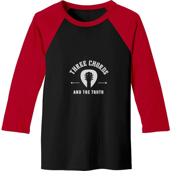 .Three Chords And The Truth Baseball Tees-image