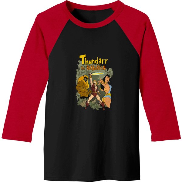 Thundarr The Barbarian 4 Baseball Tees-image