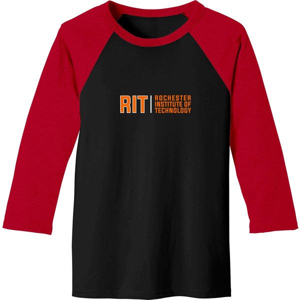 Rit | Rochester Institute Of Technology (Orange, White) - Rit - Baseball Tees-image