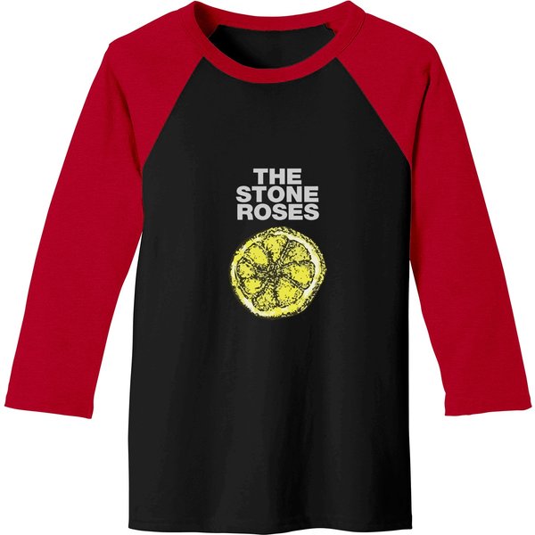 Stone Roses Merch The Stone Roses Lemon Baseball Tees-image