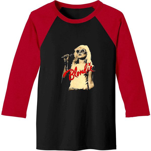 Blondie1 Band Music Merchandise Baseball Tees