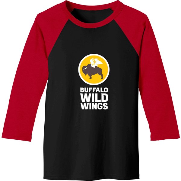 Buffalo Wild Wings Logo Baseball Tees-image