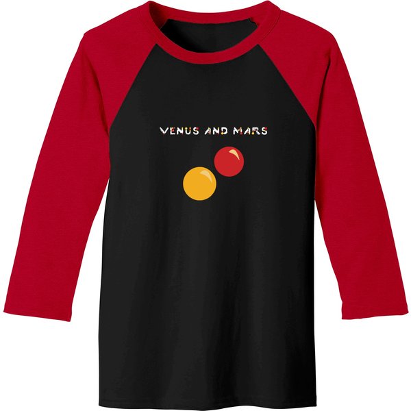 Venus And Mars - Album Cover Baseball Tees-image
