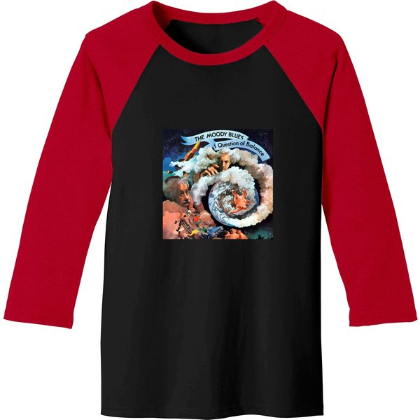The Moody Blues A Question Of Balance Vintage Baseball Tees-image