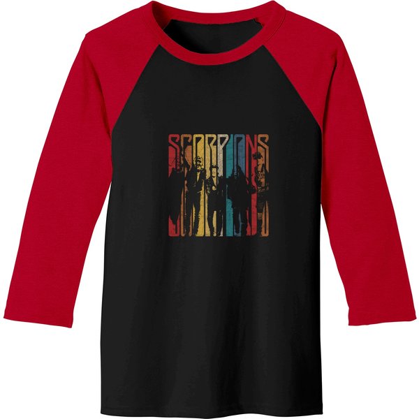 Vintage Scorpions Baseball Tees, Scorpions Rock Believer World Tour 2022-image