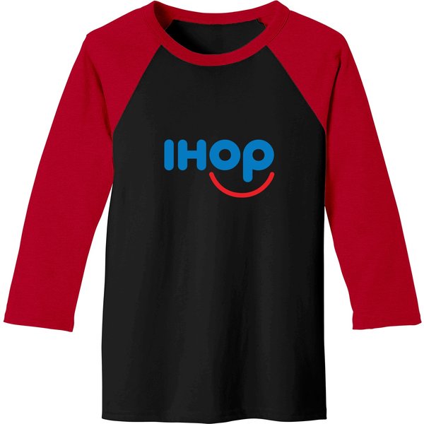 Ihop Food Logo Restaurant Logo Baseball Tees-image