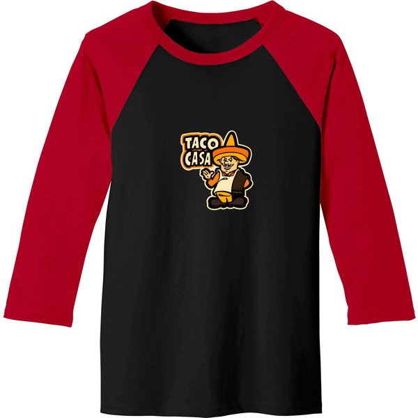 Taco Casa Forever - Taco Casa Topeka - Baseball Tees