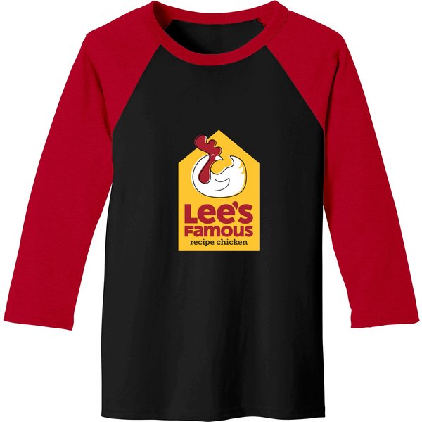 Lee's Famous Recipe Chicken Food Baseball Tees-image