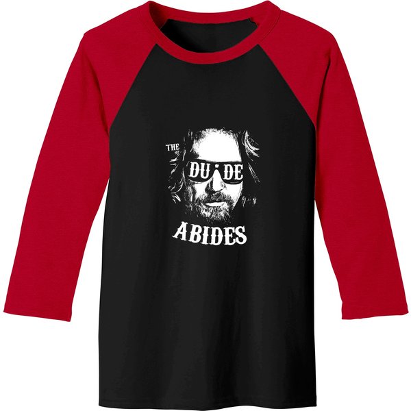The Dude Abides (4)The Dude Abides (4) Baseball Tees-image