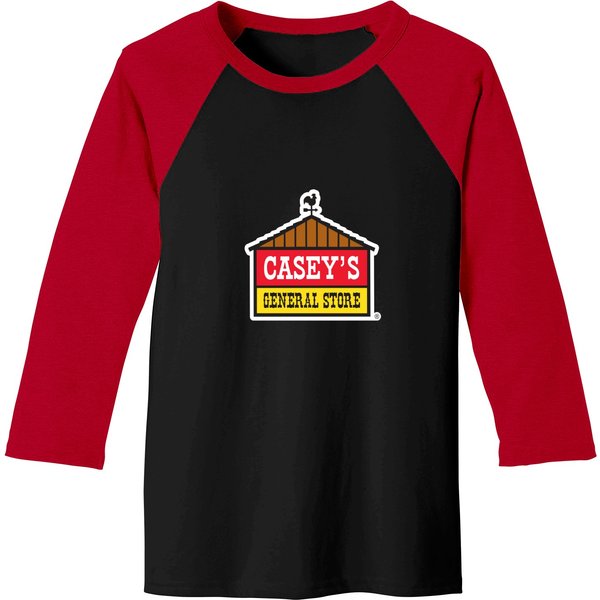 Caseys General Store Food Restaurant Baseball Tees-image