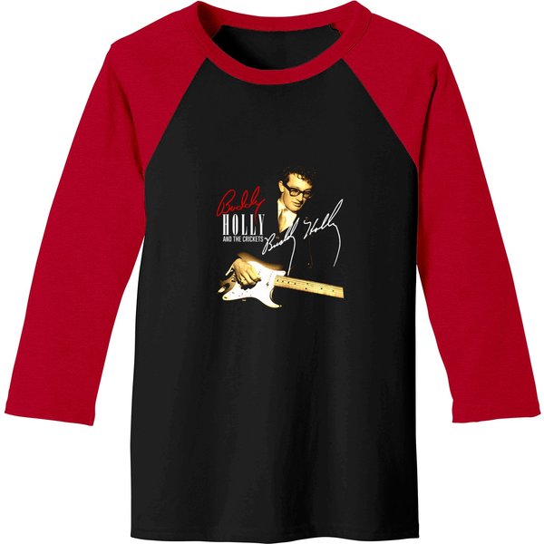Buddy Holly And The Crickets Baseball Tees-image