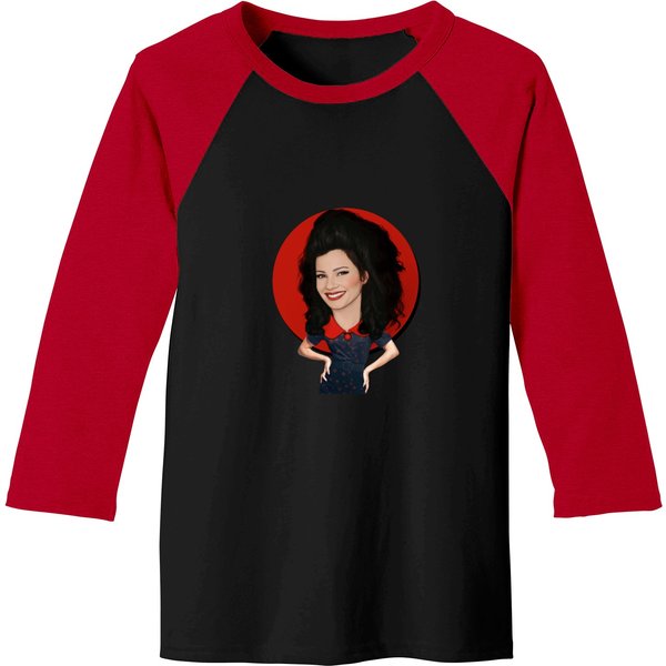 The Nanny Sticker Baseball Tees-image