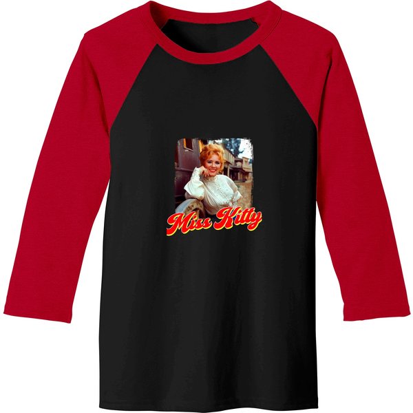 Miss Kitty From Gunsmoke Baseball Tees-image