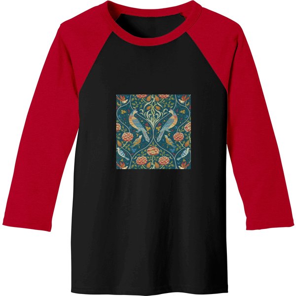 William Morris Artwork William Morris Original Painting Baseball Tees-image