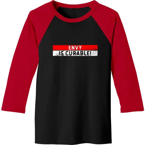 Envy Is Curable Baseball Tees-image