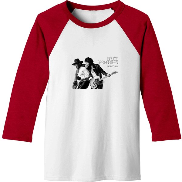 Unisex Cotton Baseball Tees Bruce Springsteen & The E Street Band Tour Born To Run