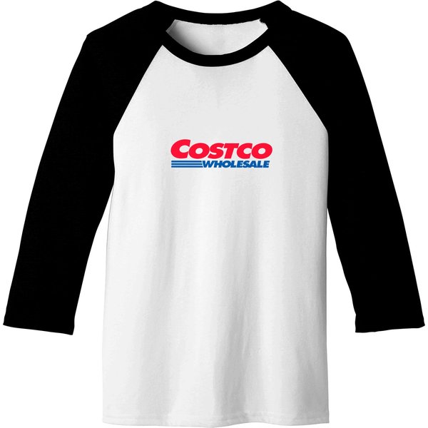 Costco Wholesale Logo Men's Black Baseball Tees-image