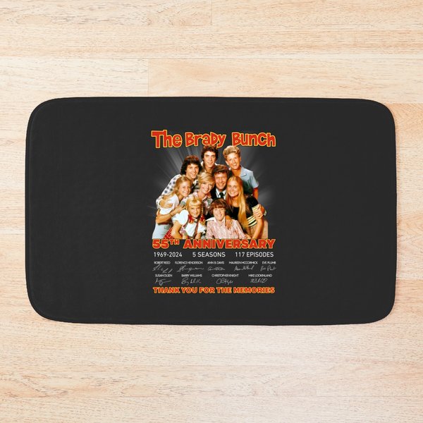 The Brady Bunch 55Th Anniversary Bath Mats 1969 – 2024 Thank You-image