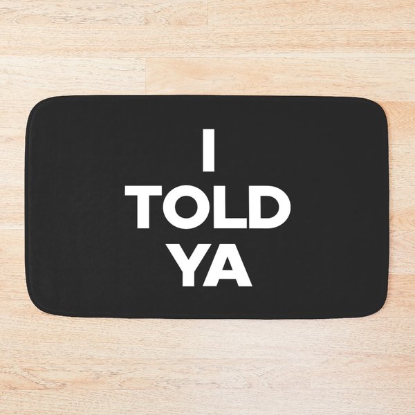 I Told Ya Bath Mats, Zendaya Challengers Unisex Cotton Bath Mats-image