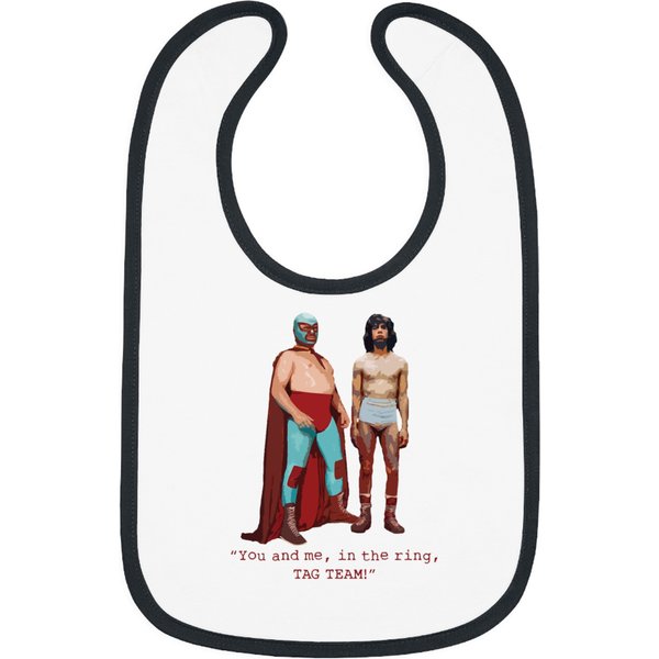 Picture Nacho Libre Tag Teampicture Nacho Libre Tag Team Bibs