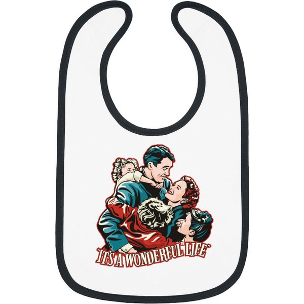 Its A Wonderful Life Movie Gift Bibs-image