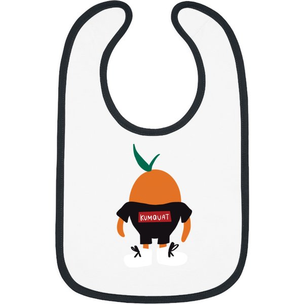 Kumquat Guy Bibs
