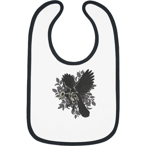 Crow Skeleton Bibs