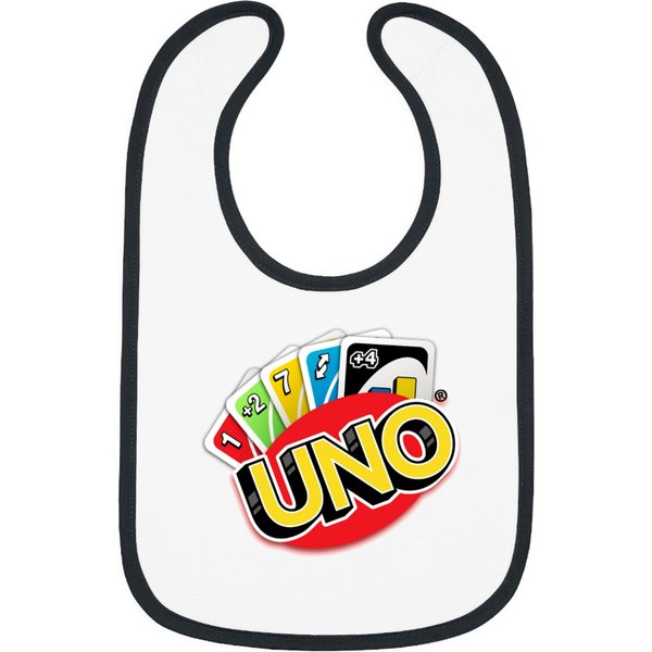 Repeated Uno Theme Bibs-image