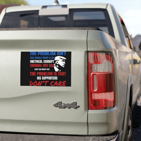 _unethical Corrupt Criminals Dirtbag_ Antis-trump Gift Car Magnets