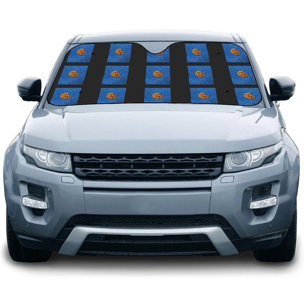 The Cookie Monster Car Sun Shades
