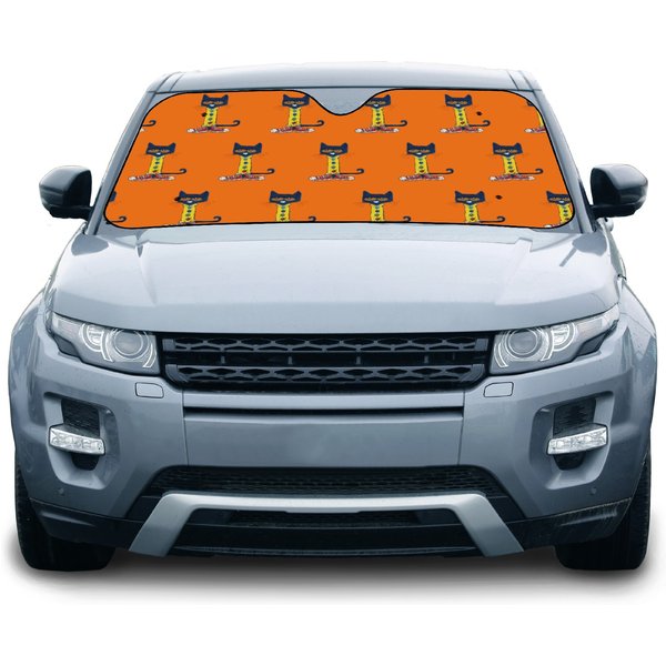 Pete The Cat Back To School Car Sun Shades-image