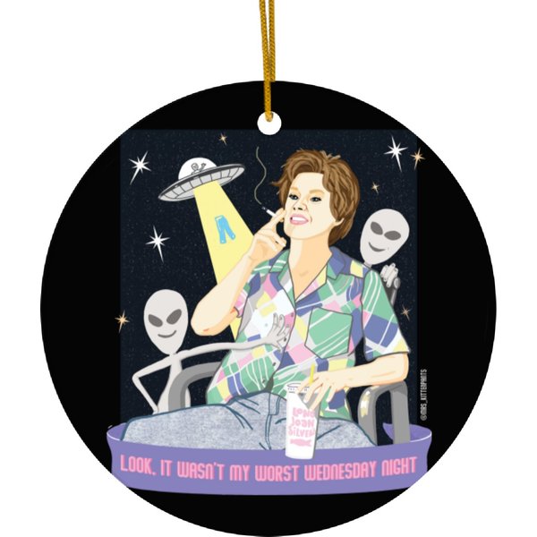Kate Mckinnon Snl Alien Abduction - Kate Mckinnon - Ceramic Ornaments-image