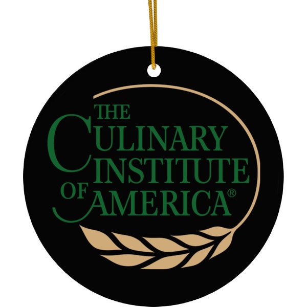 The Culinary Institute Of America Ceramic Ornaments