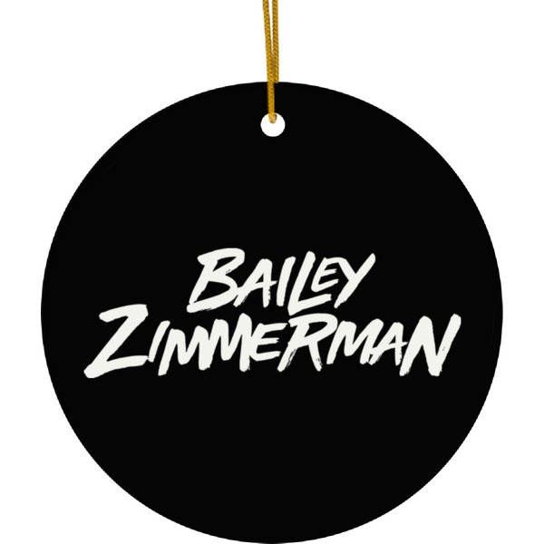 Bailey Zimmerman Ceramic Ornaments