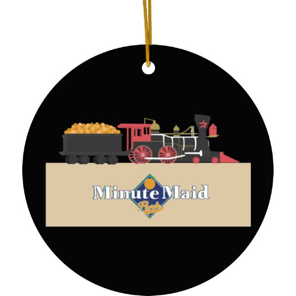Minute Maid Park Train Ceramic Ornaments
