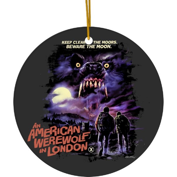 An American Werewolf In London Ceramic Ornaments