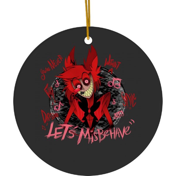 Alastor Ceramic Ornament - Let's Misbehave-image