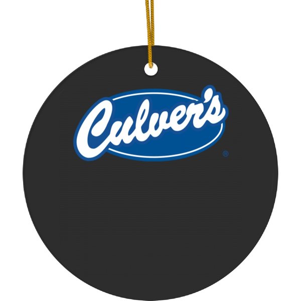 Culver's Is A Popular Fast Food Ceramic Ornaments-image