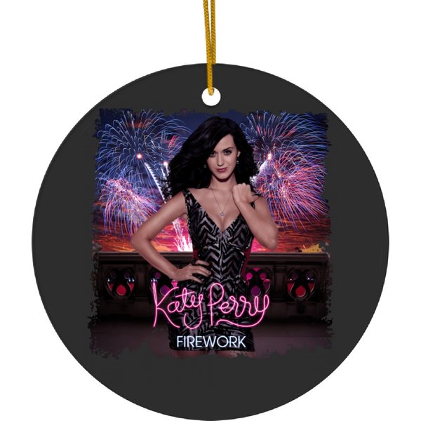Katy Perry Firework Band Music Ceramic Ornaments