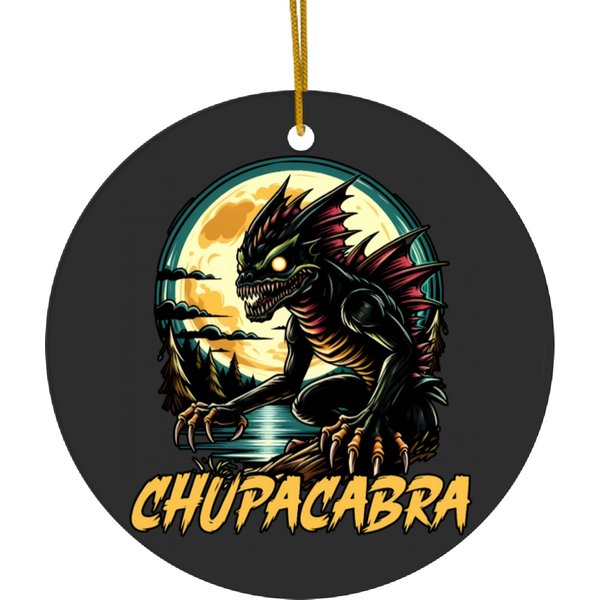 Chupacabra Mythical Beast Goat Sucker Ceramic Ornaments-image