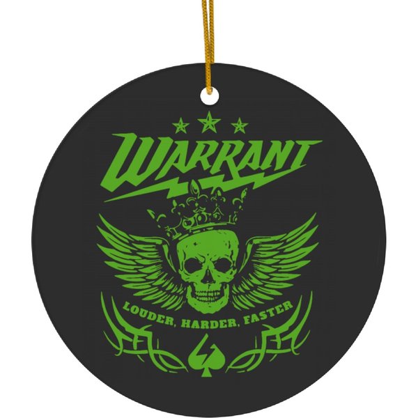 Warrant Band Ceramic Ornaments