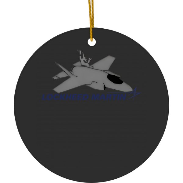 Live, Laugh, Lockheed Martin Unisex Ceramic Ornaments-image
