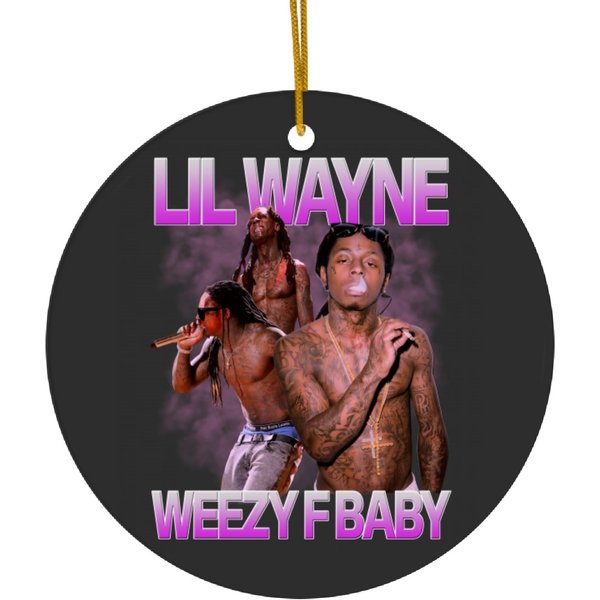 Lil Wayne Ceramic Ornaments - Stylish Holiday Decor