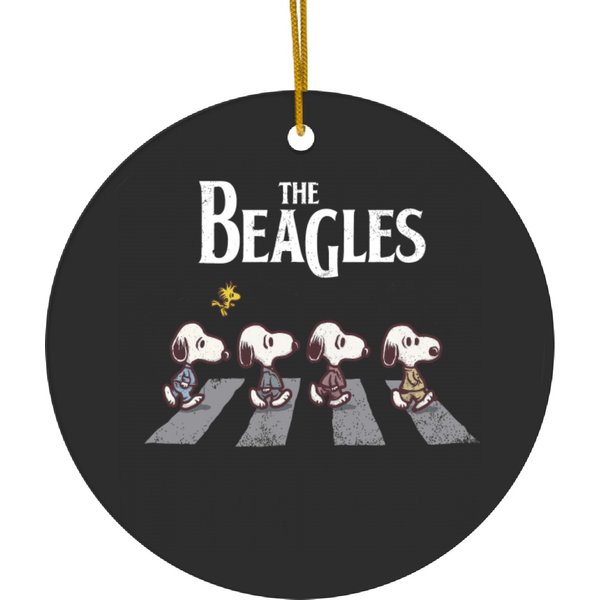 The Beagles Snoopy Christmas Ceramic Ornaments