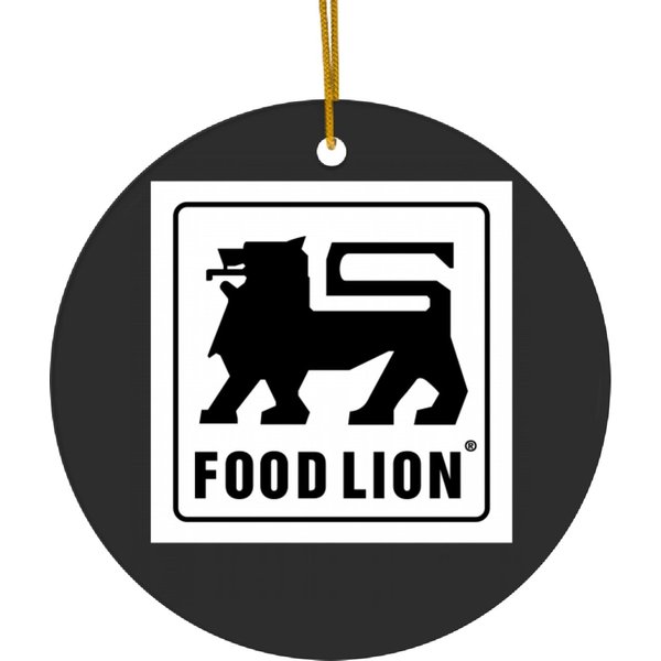 Food Lion-logo Ceramic Ornaments