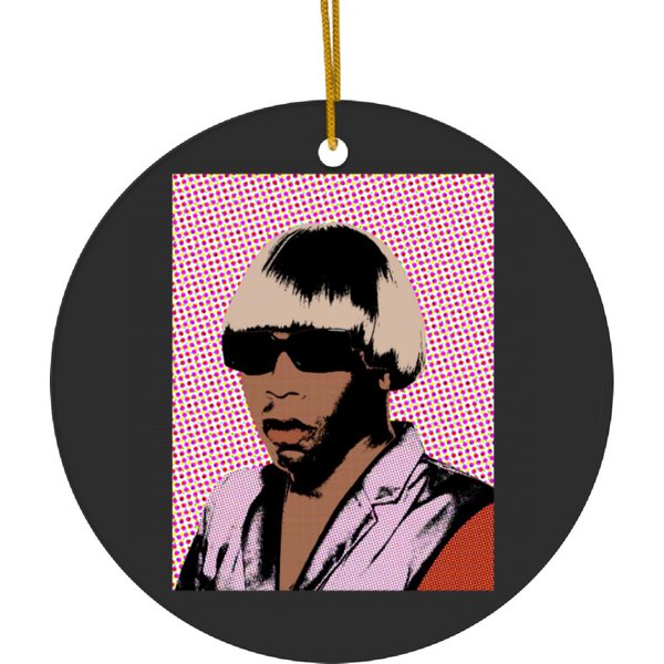 Tyler The Creator Style Pop Art Ceramic Ornaments-image