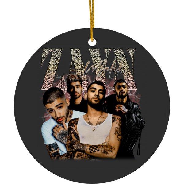 Exclusive Limited Edition Zayn Malik Vintage Graphic Ceramic Ornaments-image
