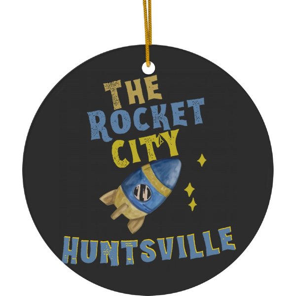 Huntsville Ceramic Ornaments